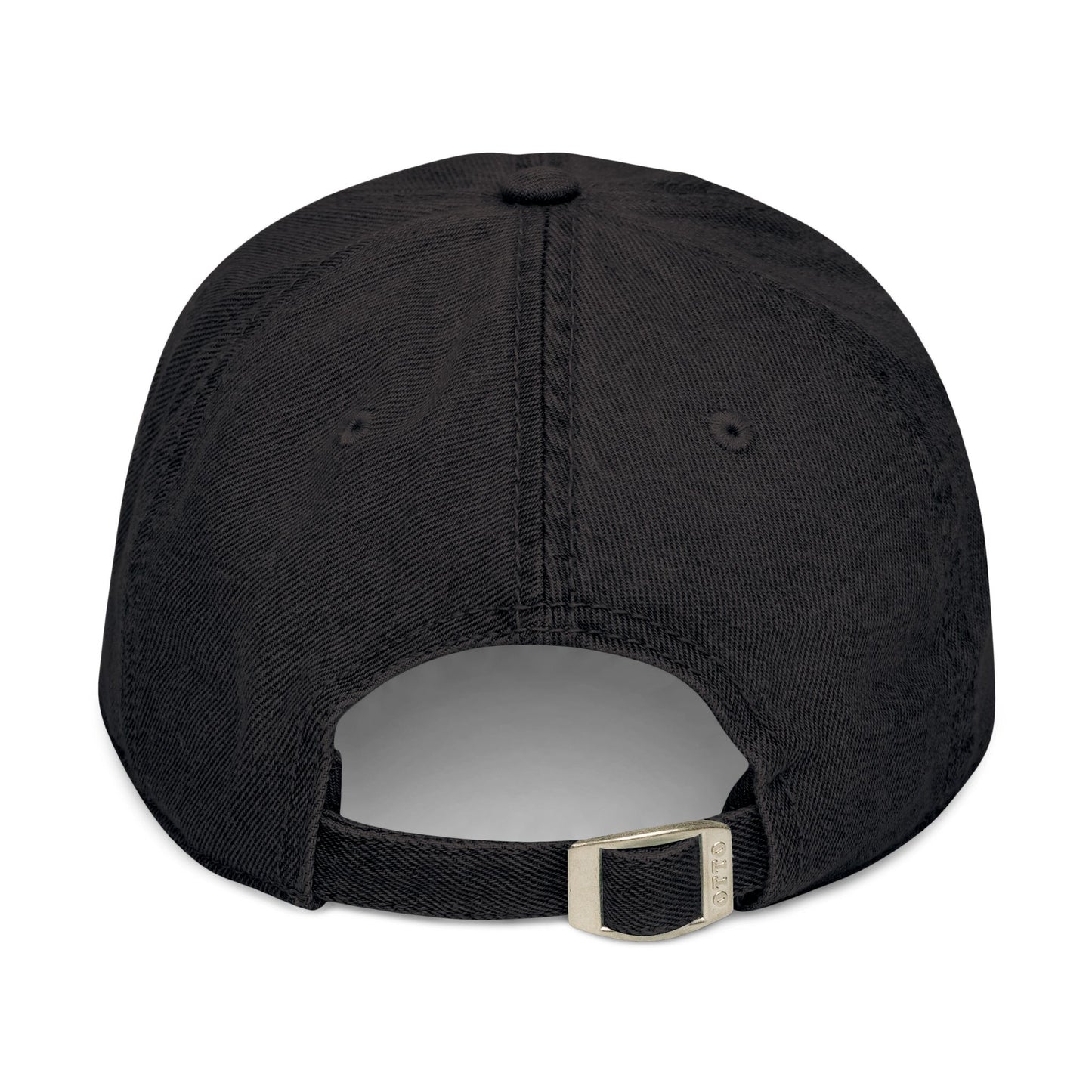 Denim Cap (Embroidery), 100% Cotton, Three Unique Embroidery Merkabas, Neon Galaxy Starry Light, Lotus Jewel Design by Divine Arts
